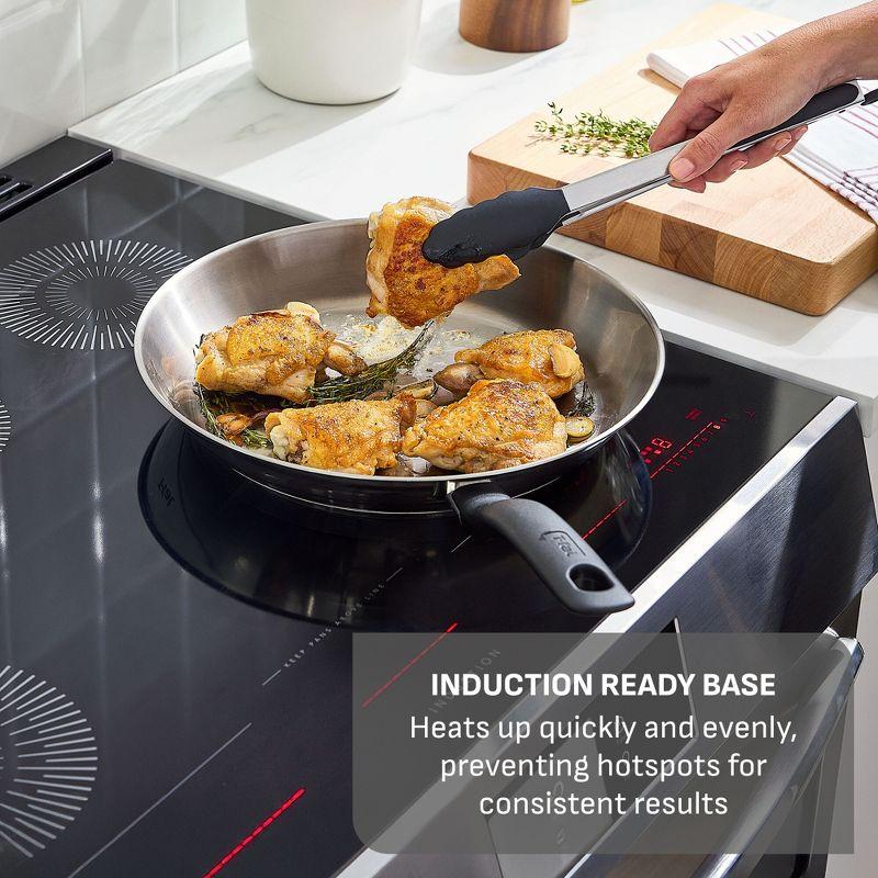 T-fal T-fal Stainless Steel 12 qt. Stockpot with lid