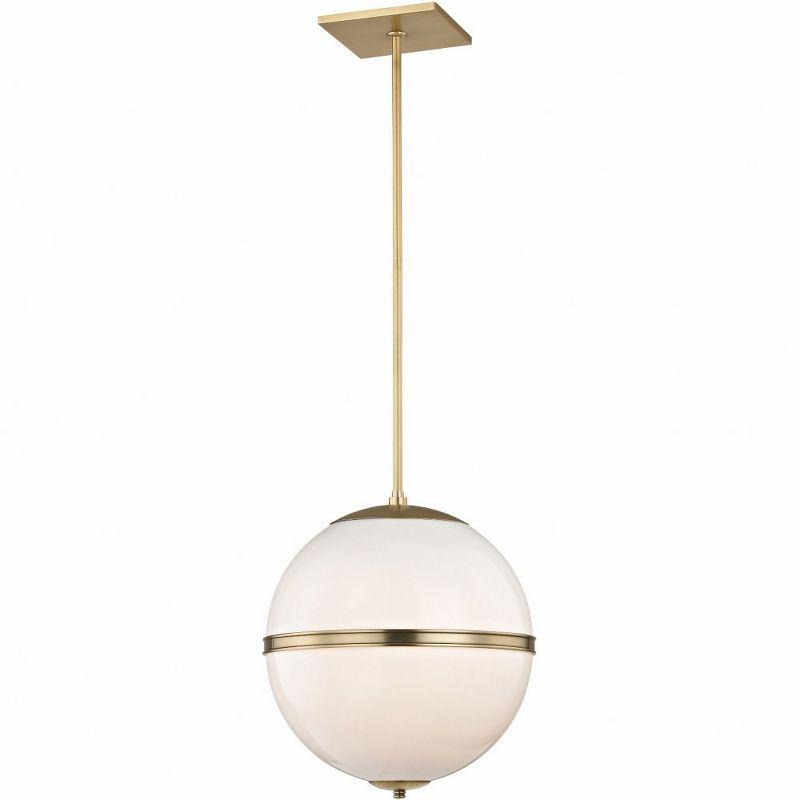 Crystorama Lighting Truax 3 - Light Pendant in  Aged Brass