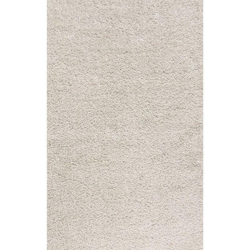 Mercer Shag Plush Tassel Moroccan Diamond Area Rug - JONATHAN Y