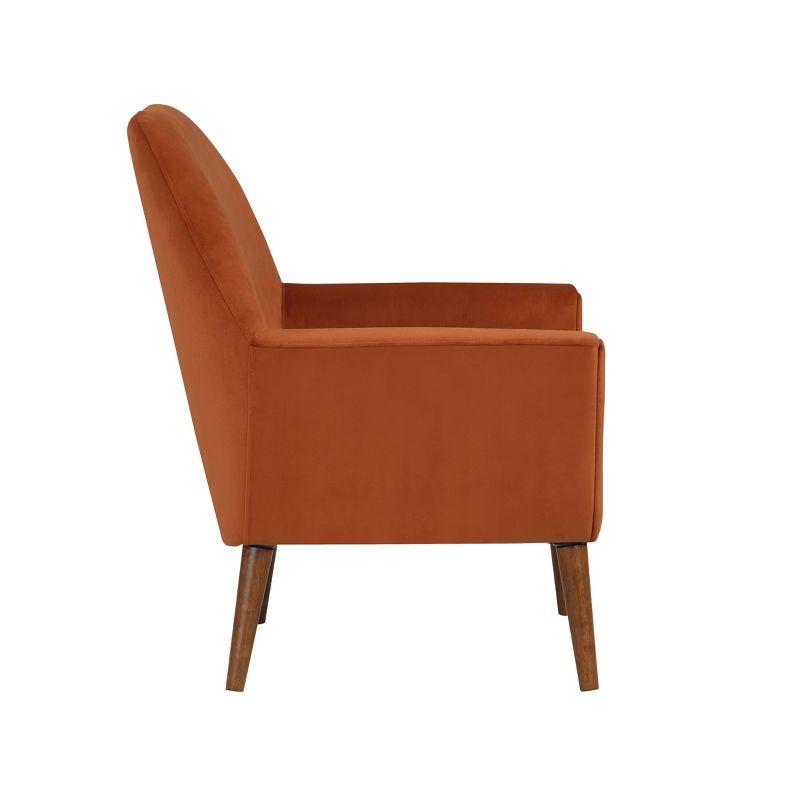 Comfort Pointe Accera Mid - Century Velvet Arm Chair