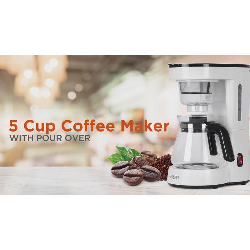 CHM Series Commercial Chef Coffee Machine, K Cup Coffee Maker 13 Ounce Water Tank, Single Serve Coffee Maker
