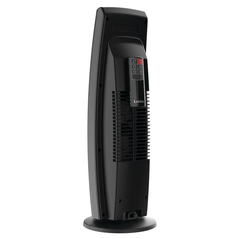 Lasko Ceramic Tower Heater with Remote: Portable Indoor Space Heater, Programmable Timer, Adjustable Thermostat, 1500W