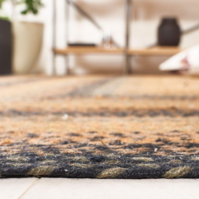 Braided BRD652 Flat Weave Indoor Runner Rug - Natural/Sage - 2'3"x8' - Safavieh