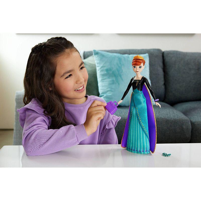 Disney Frozen Spin & Reveal Anna Fashion Doll with Accessories