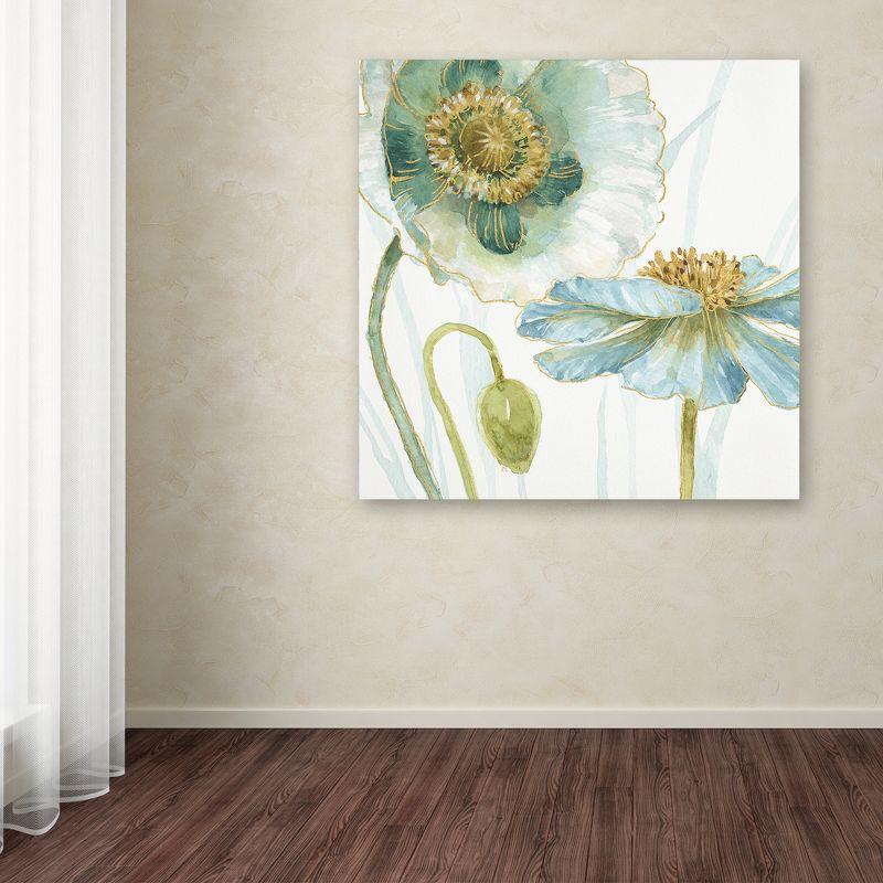 Trademark Fine Art -Lisa Audit 'My Greenhouse Flowers V' Canvas Art