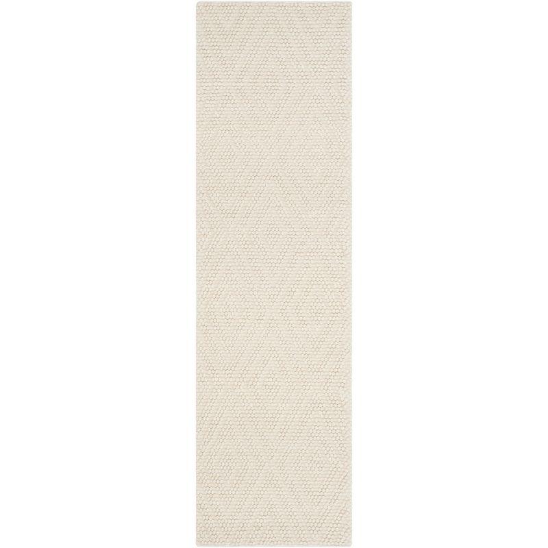 Ivory Coast Hand-Tufted Wool Runner Rug, 2' x 6'