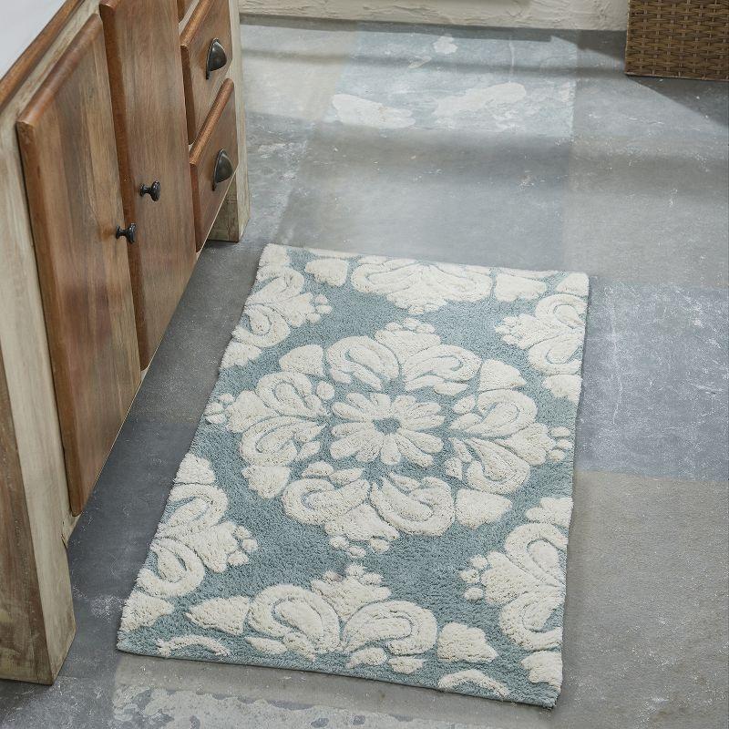 Alcott Hill® Chemash Premium-Quality 100% Cotton Super Absorbent Machine Washable 3 Piece Bathroom Rug Set