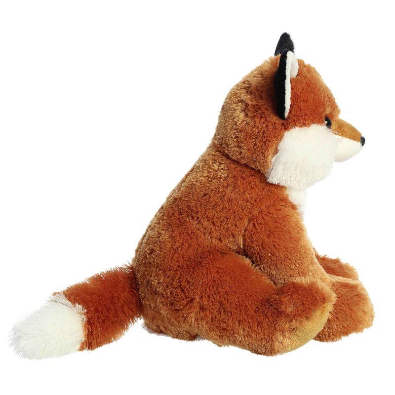 Aurora Medium Fox Cuddly Stuffed Animal Orange 11"