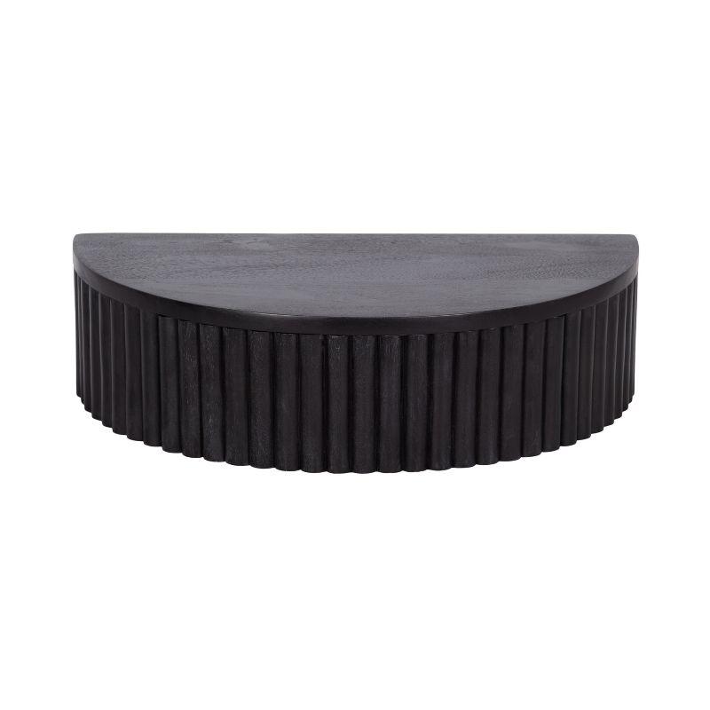 Kate and Laurel Reid Ribbed Floating Side Table