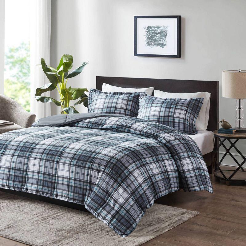 Madison Park Essentials Parkston 3M Scotchgard Down Alternative All Season Comforter Set