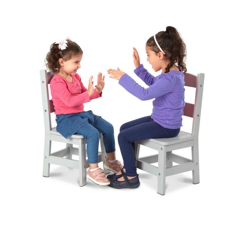 Kids 3 Piece Play Or Activity Table and Chair Set