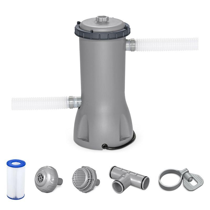 Bestway Bestway Flowclear 1,000 Gallons per Hour Above Ground Swimming Pool Filter Pump