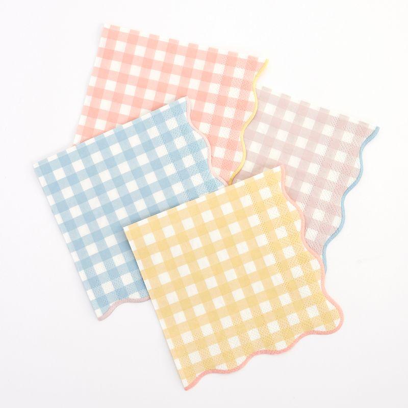 Meri Meri Gingham Large Napkins (Pack of 20)