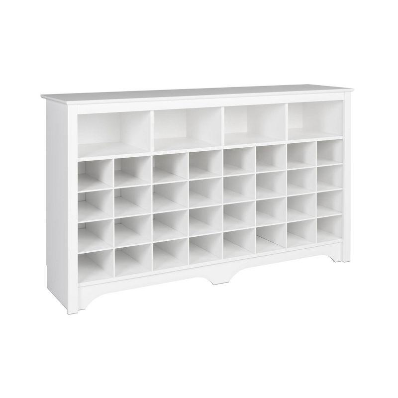 60" Entryway Shoe Cubby Console - Prepac