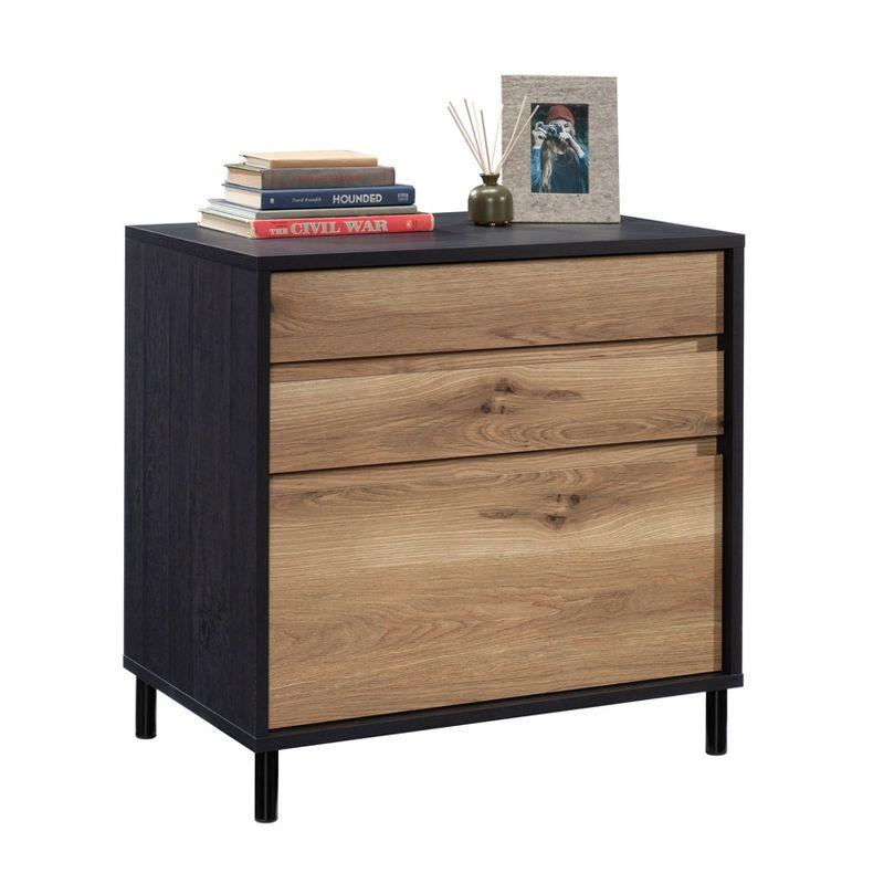 Edge Water Lateral File Washed Walnut - Sauder: 2-Drawer, Modern Design, Metal Hardware, CARB Certified