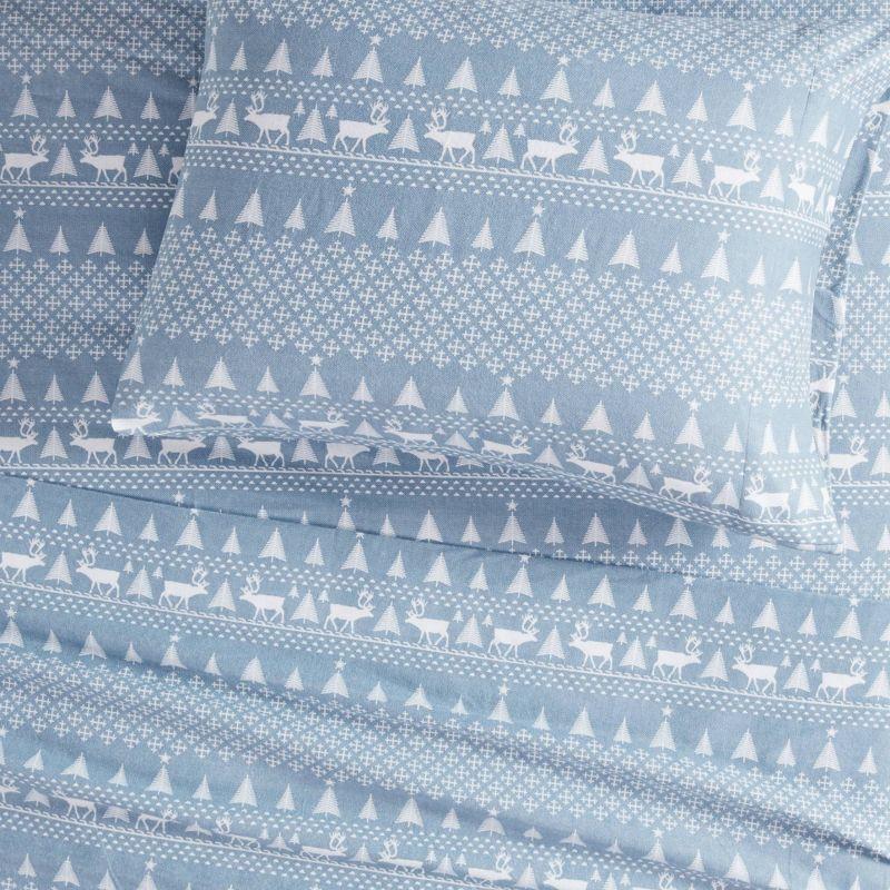 Woolrich 100% Cotton Flannel Sheet Set