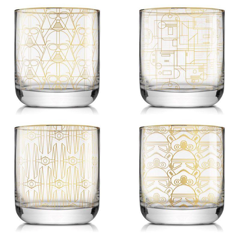 JoyJolt Star Wars 10oz. Whiskey Glass Set