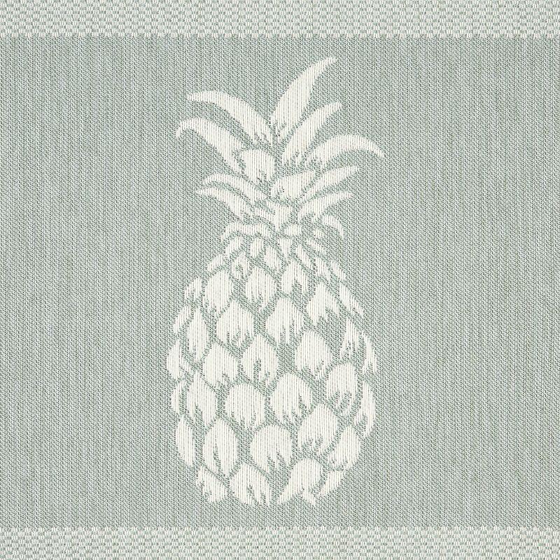 Mint Green Pineapple Anti-Fatigue Kitchen Mat 19.6" x 39"