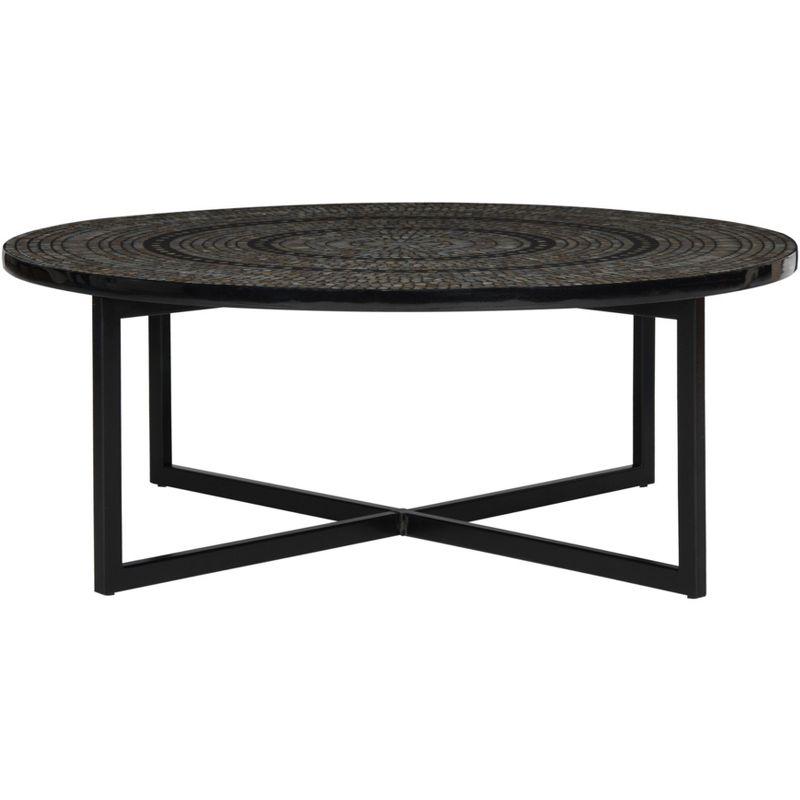 Cheyenne Coffee Table - Black - Safavieh