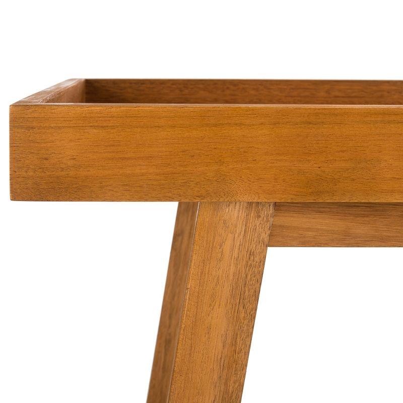 Renzo Indoor/Outdoor Serving Cart PAT7032 - Natural - Safavieh
