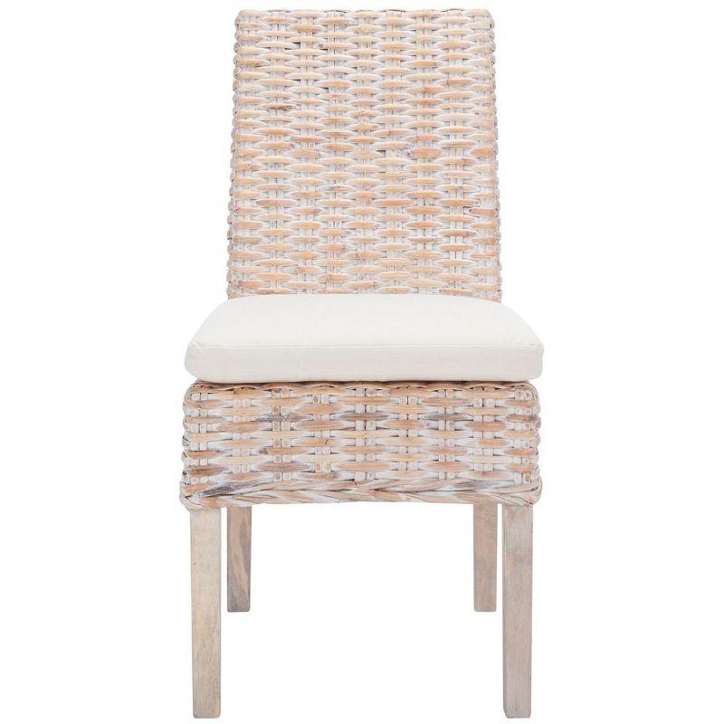 Sanibel Side Chair With Cushion (Set Of 2)  - Safavieh