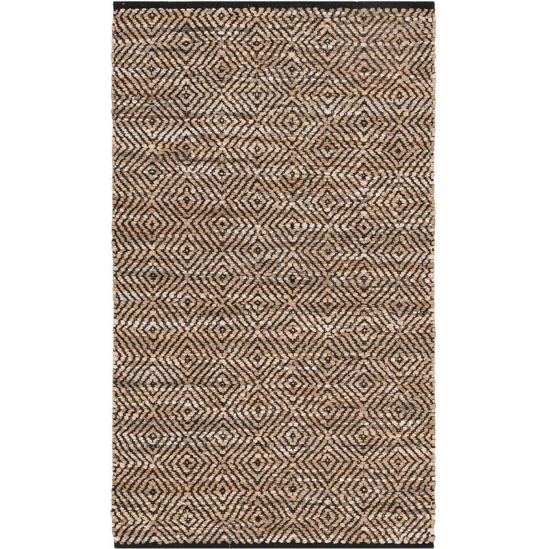 Vintage Leather VTL102 Hand Woven Area Rug - Beige - 3'x5' - Safavieh.