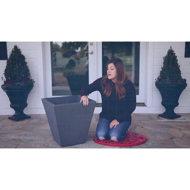 Madison Indoor/Outdoor Modern Round Planter