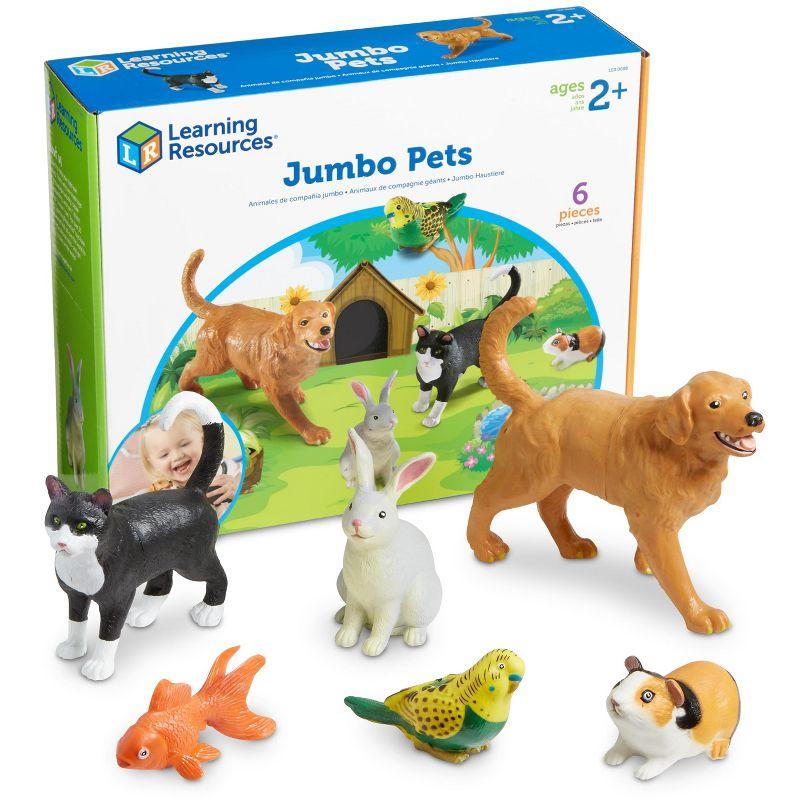 Learning Resources Jumbo Pets, Set Of 6