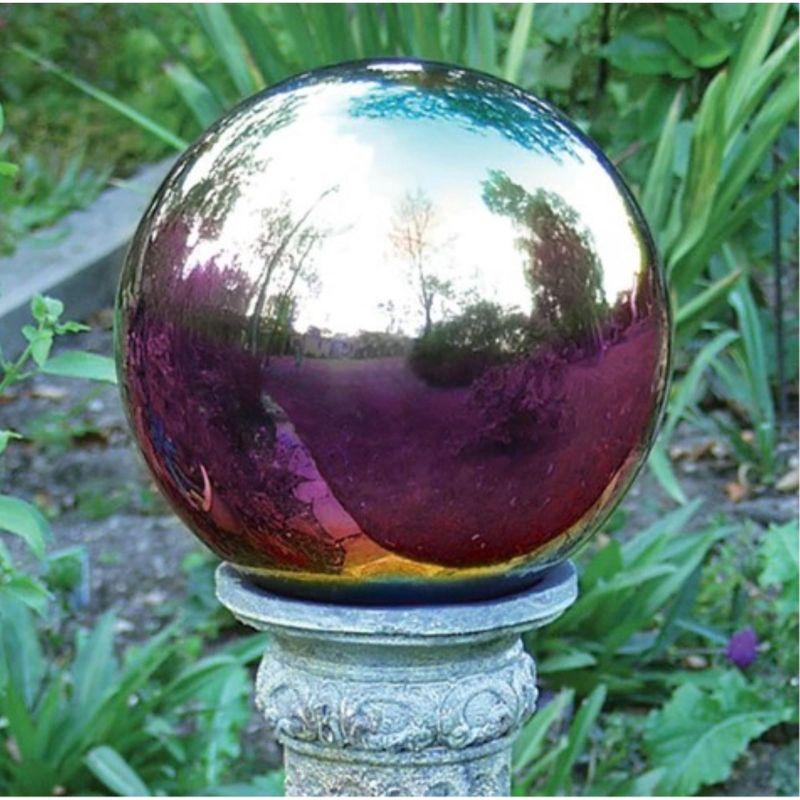 Echo Valley 10" Silver Gazing Ball