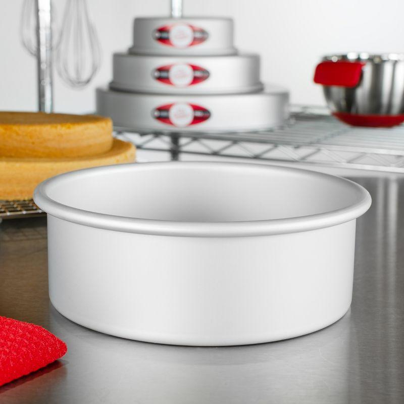 Fat Daddio's 8" x 3" Anodized Aluminum Round Cake Pan