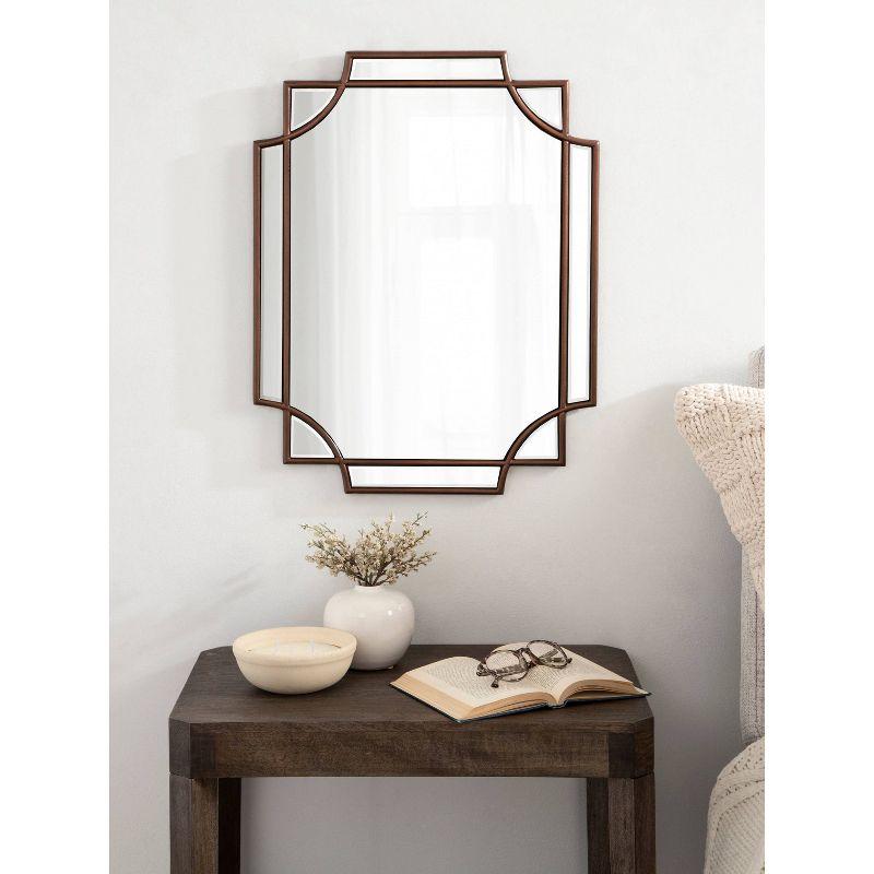 Minuette Decorative Framed Wall Mirror - Kate & Laurel All Things Decor