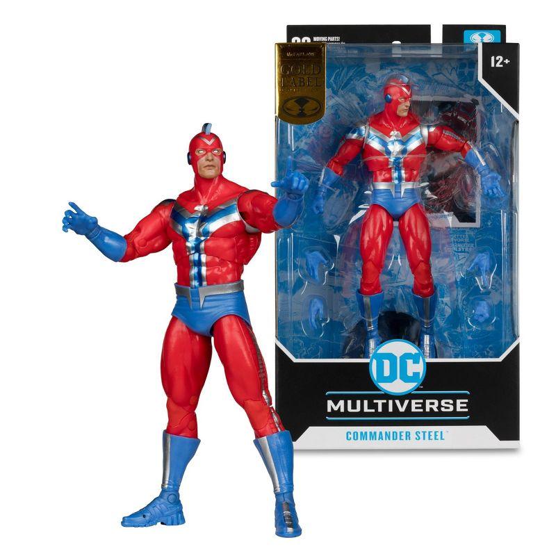 McFarlane Toys DC Multiverse Commander Steel Gold Label Action Figure