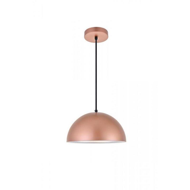 Circa Honey Gold Aluminum Contemporary Pendant Light