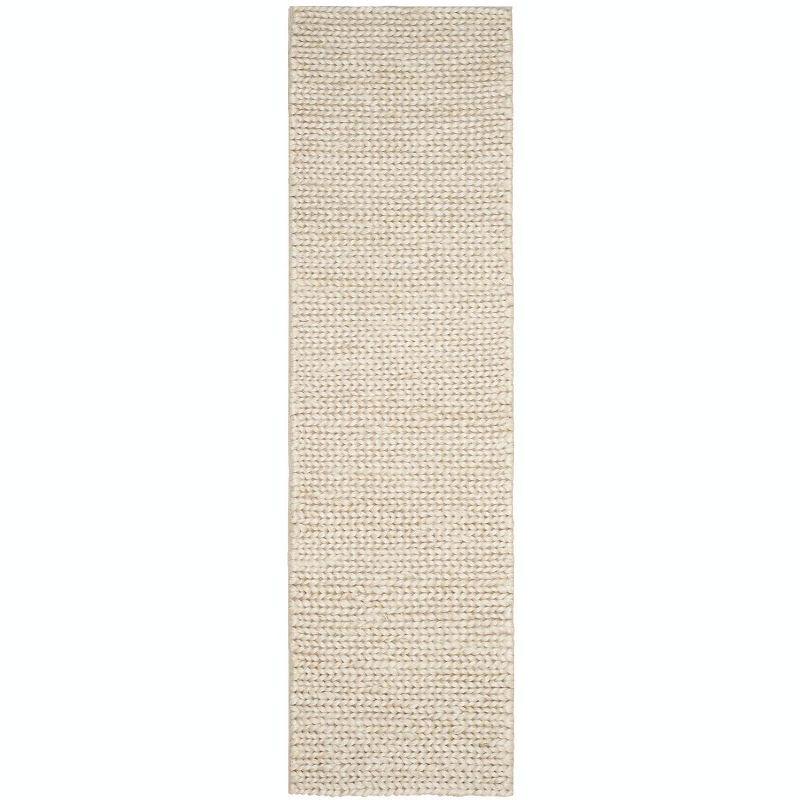Natural Fiber NF520 Hand Woven Indoor Runner Rug - Ivory - 2'3"x8' - Safavieh.