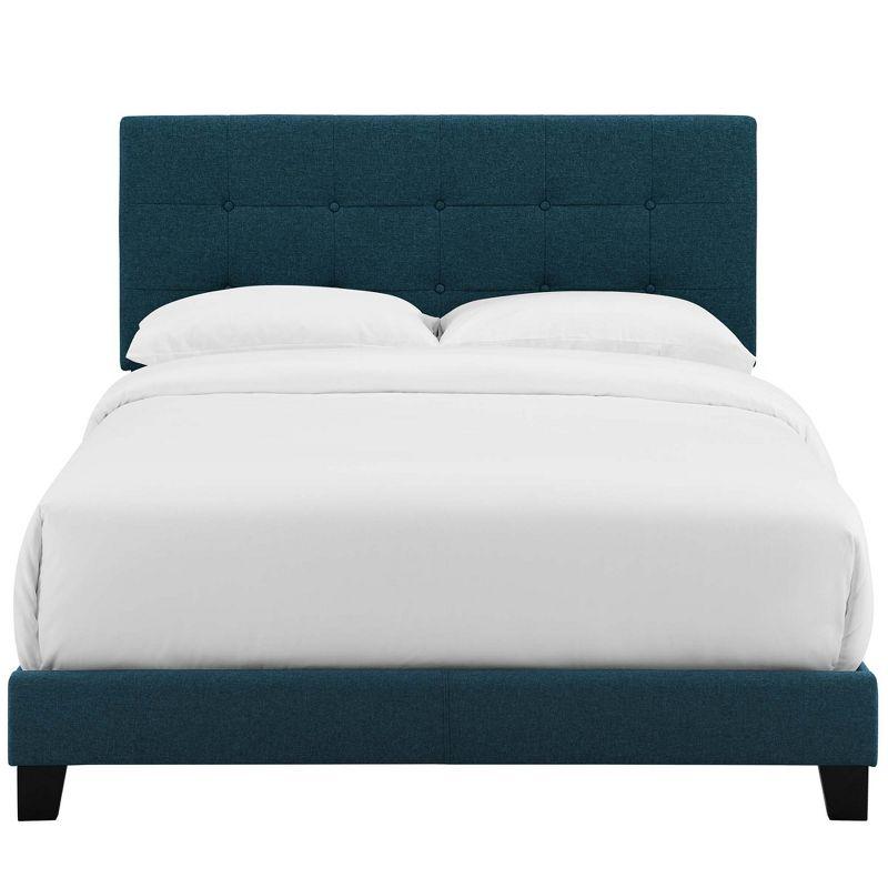 Modway Amira Full Upholstered Fabric Bed - Azure
