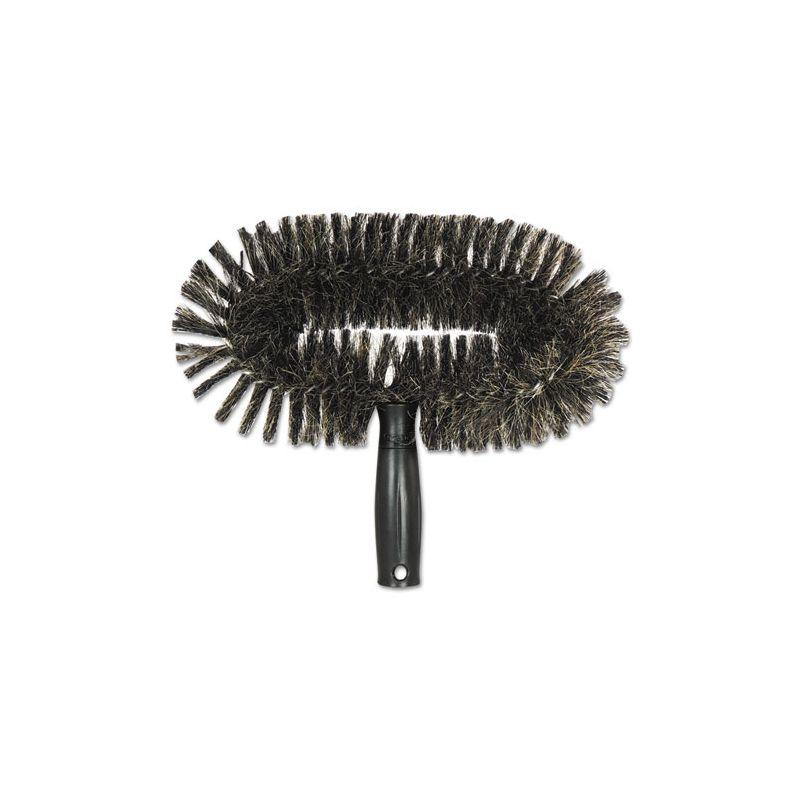 Wide Oval Horsehair Bristle Wall and Ceiling Duster