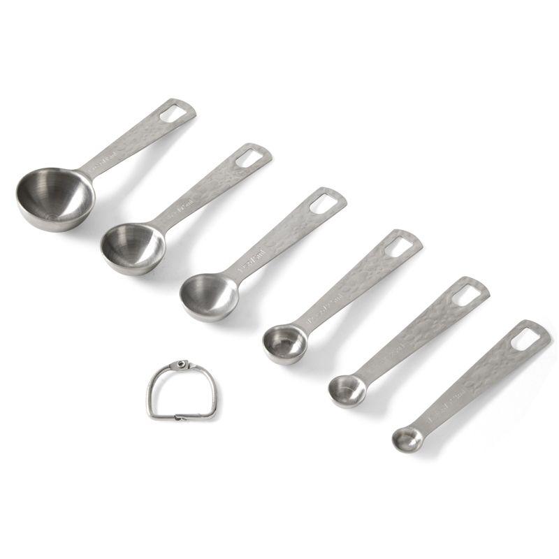 Stainless Steel Metric and US Measuring Cups and Spoons Set