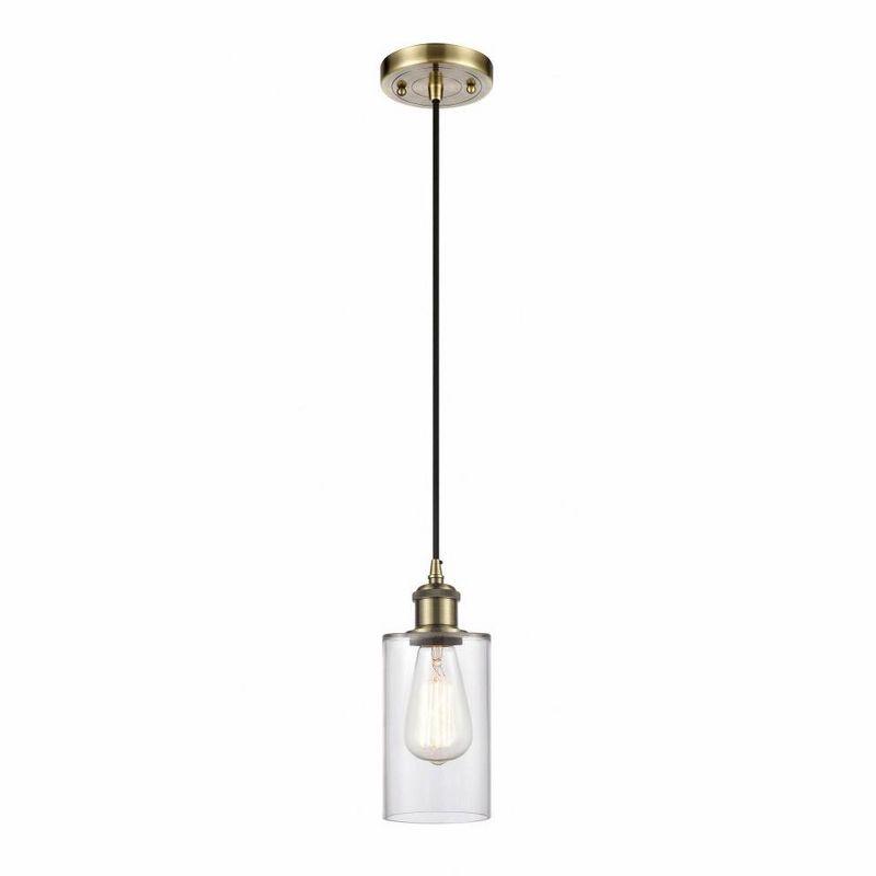 Innovations Lighting Clymer 1 - Light Pendant in  Antique Brass