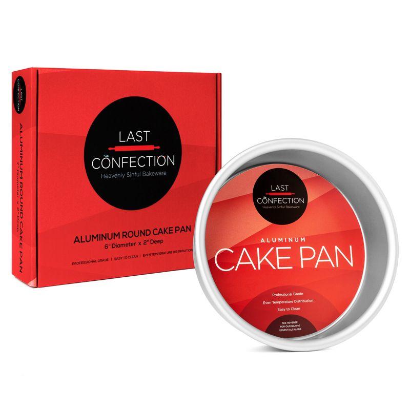 Last Confection Aluminum Round Cake Pans - Professional Bakeware