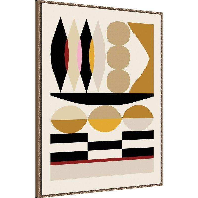 32"x42" Abstract composition 25 by NKTN: Hand-Stretched, Madison WI - Amanti Art