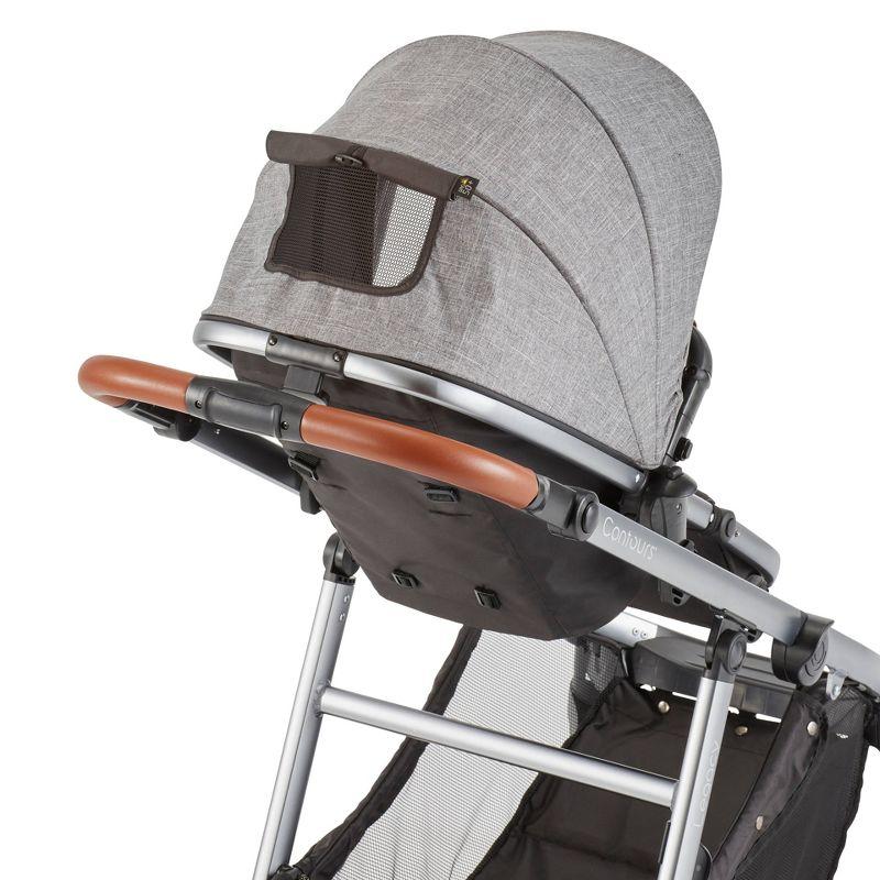 Contours Legacy Single to Double Convertible Stroller - Gray