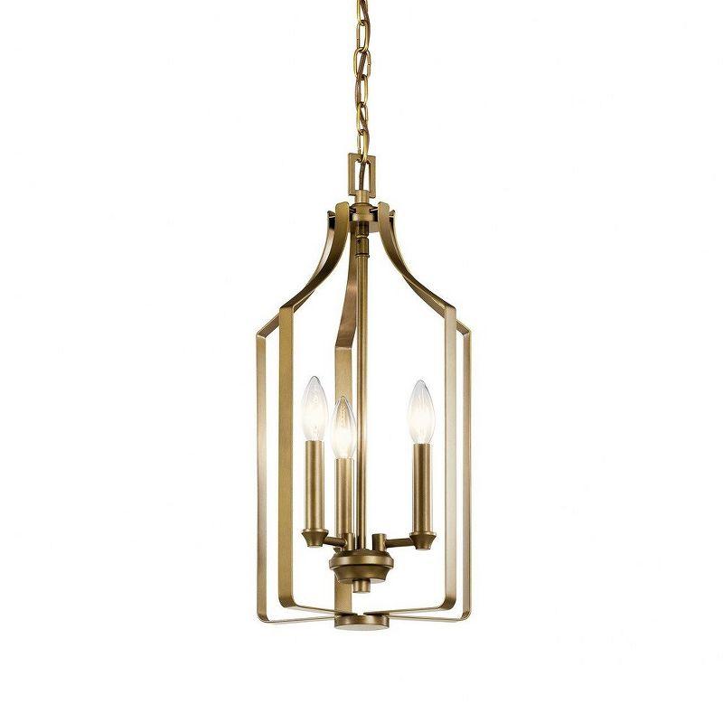 Morrigan 21" 3 Light Foyer Pendant Brushed Nickel