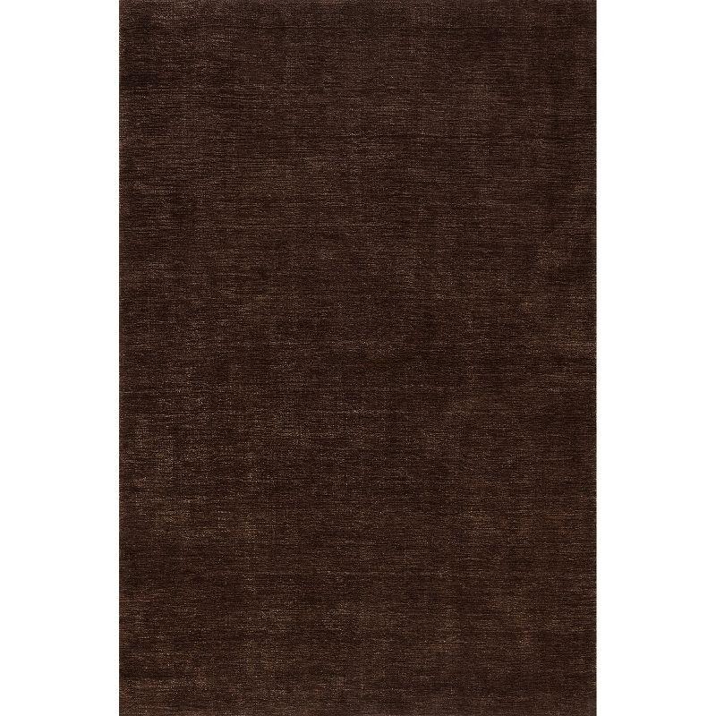 Nuloom Arrel Speckled Wool-Blend Area Rug, 4' x 6', Truffle Brown