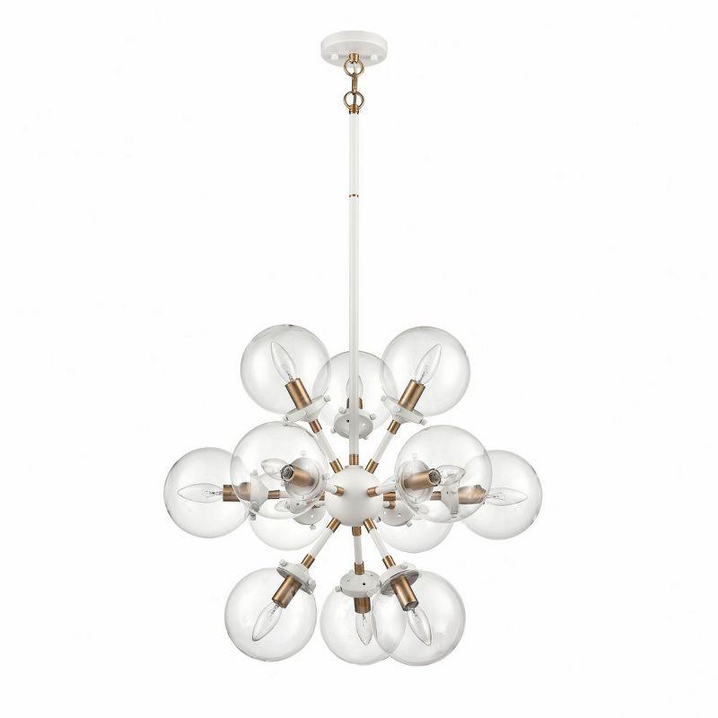 Elk Home Boudreaux 12 - Light Chandelier in  Matte White