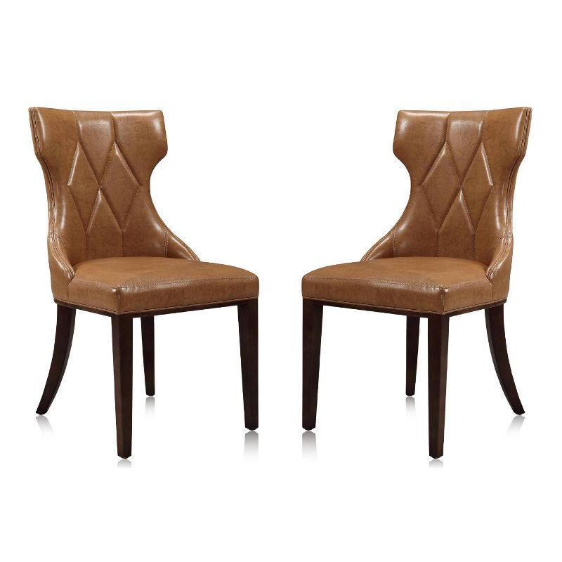 Reine Upholstered Wing Back Side chair