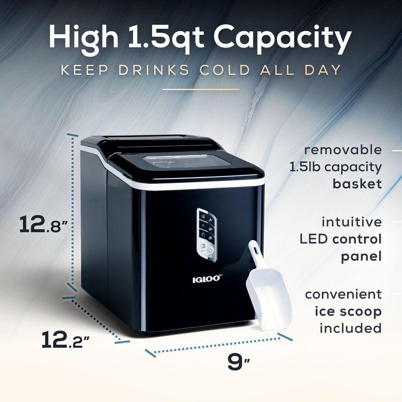 Igloo Igloo Automatic Self-Cleaning 26-Pound Ice Maker