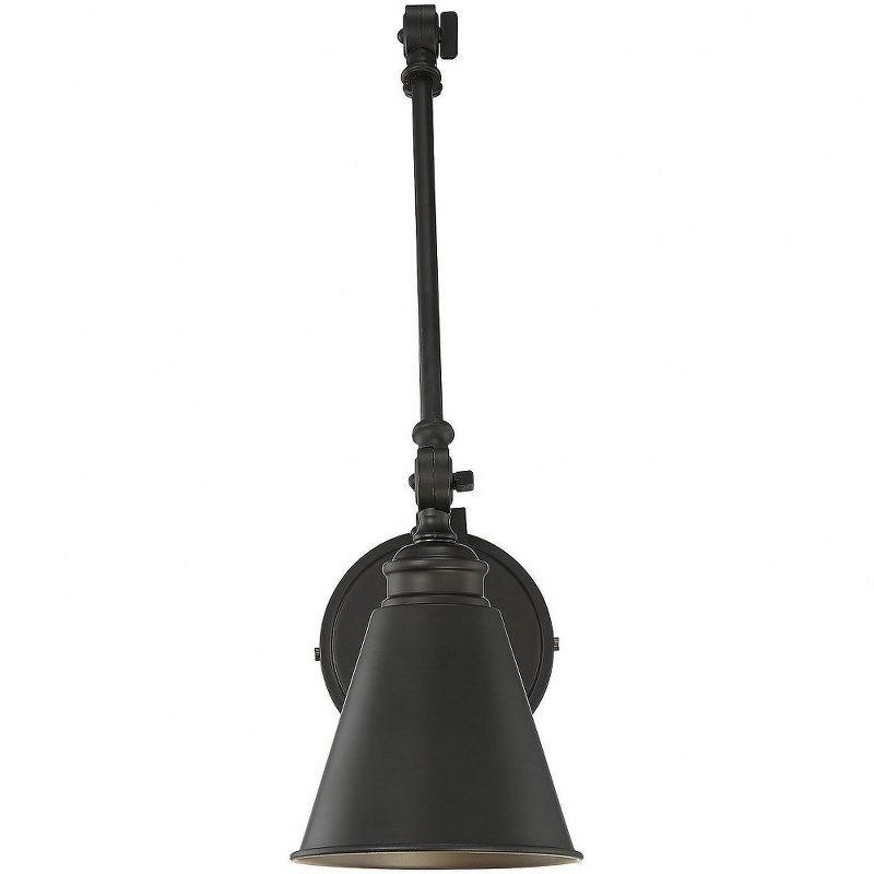 Savoy House Morland 1 - Light Swing Arm Lamp in  Matte Black