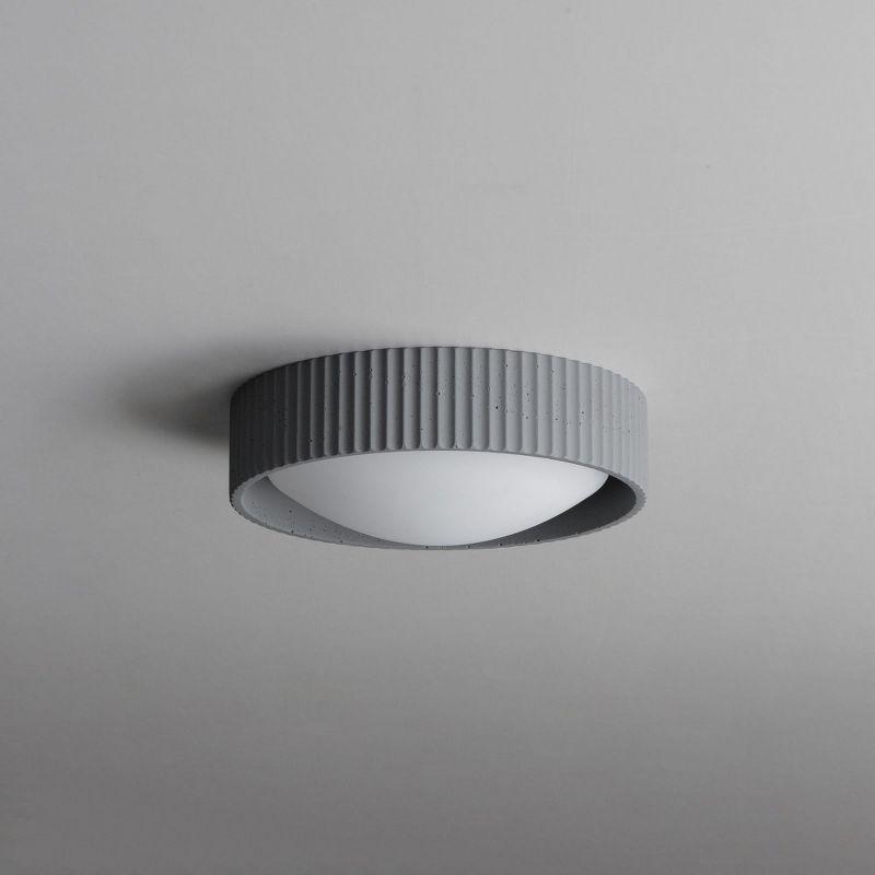 ET2 Lighting Souffle 1 - Light Flush Mount in  Gray