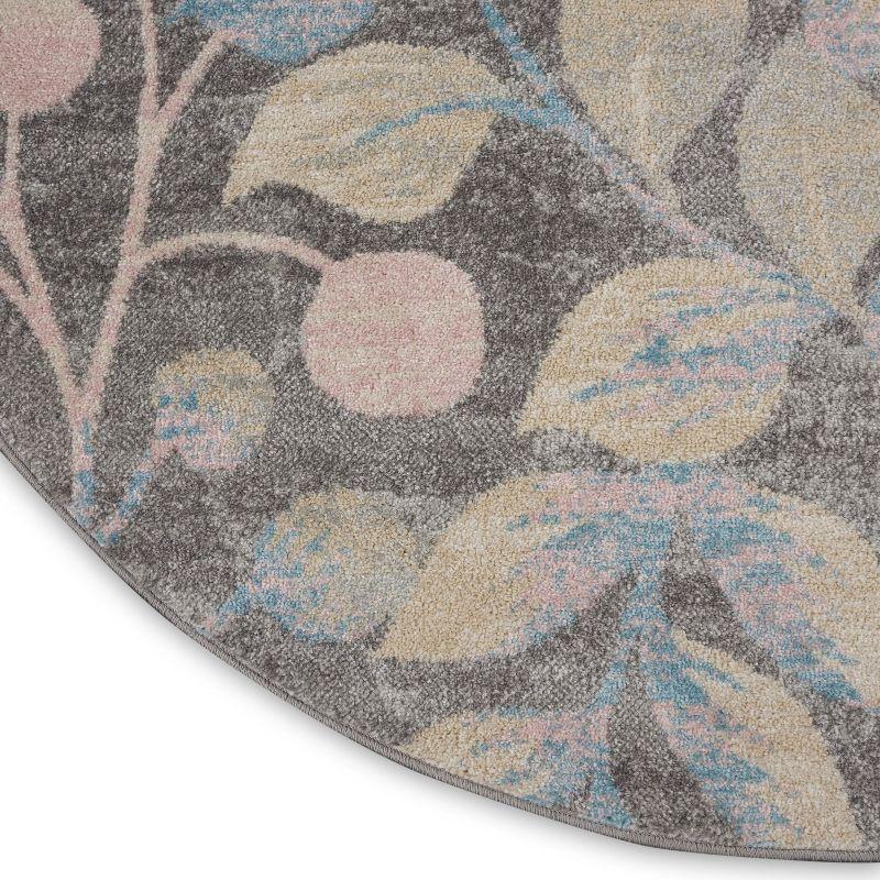 Nourison Tranquil Botanical Vine and Bloom Indoor Area Rug