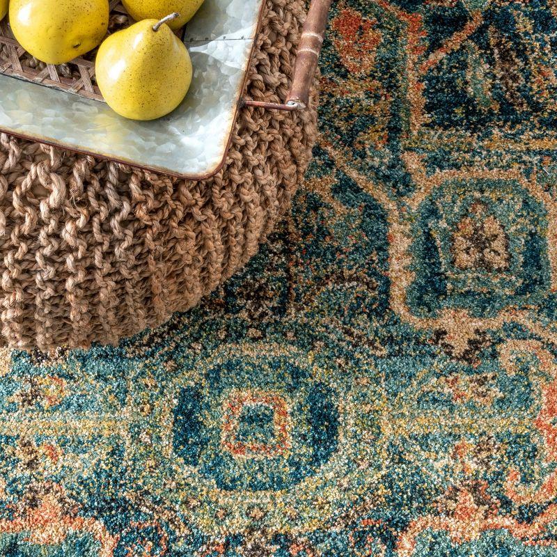 nuLOOM Global Medallion Tabetha Area Rug